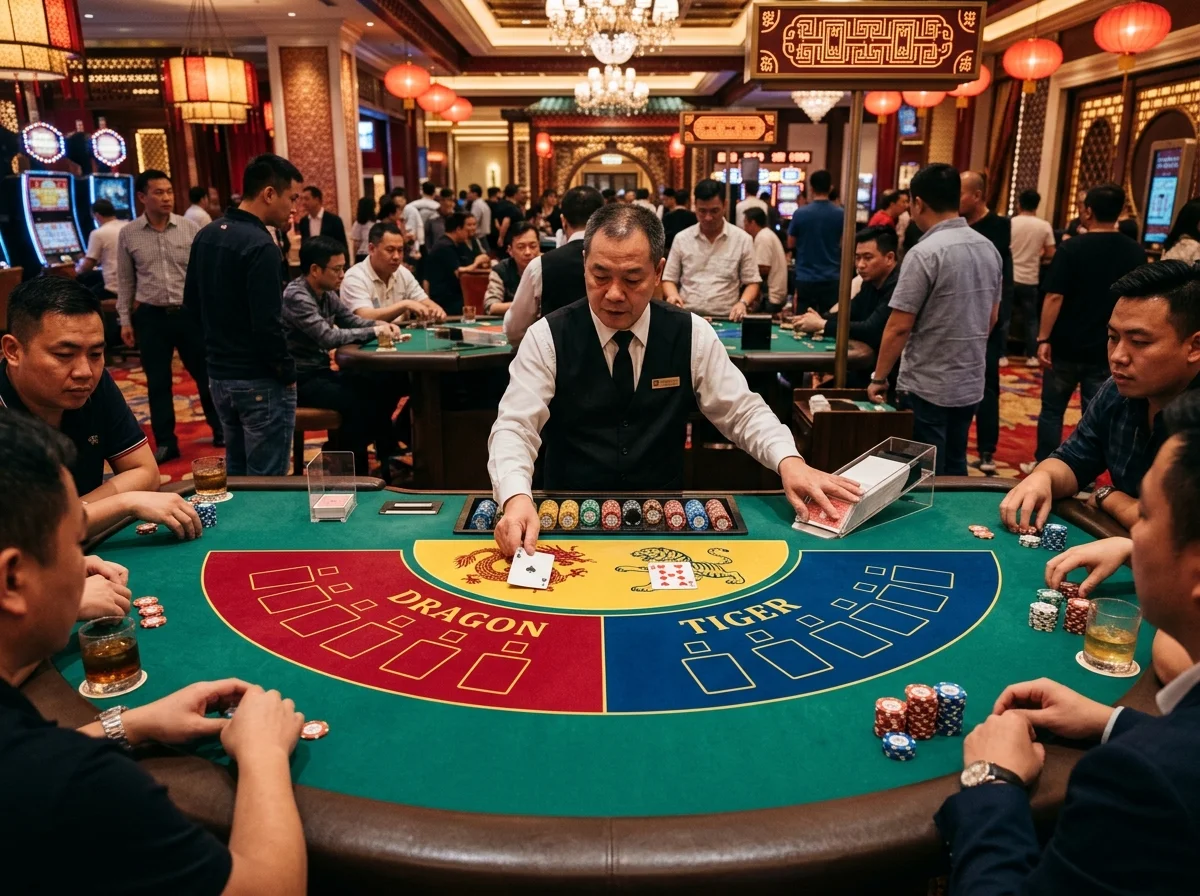 Dragon Tiger sur Clic Casino