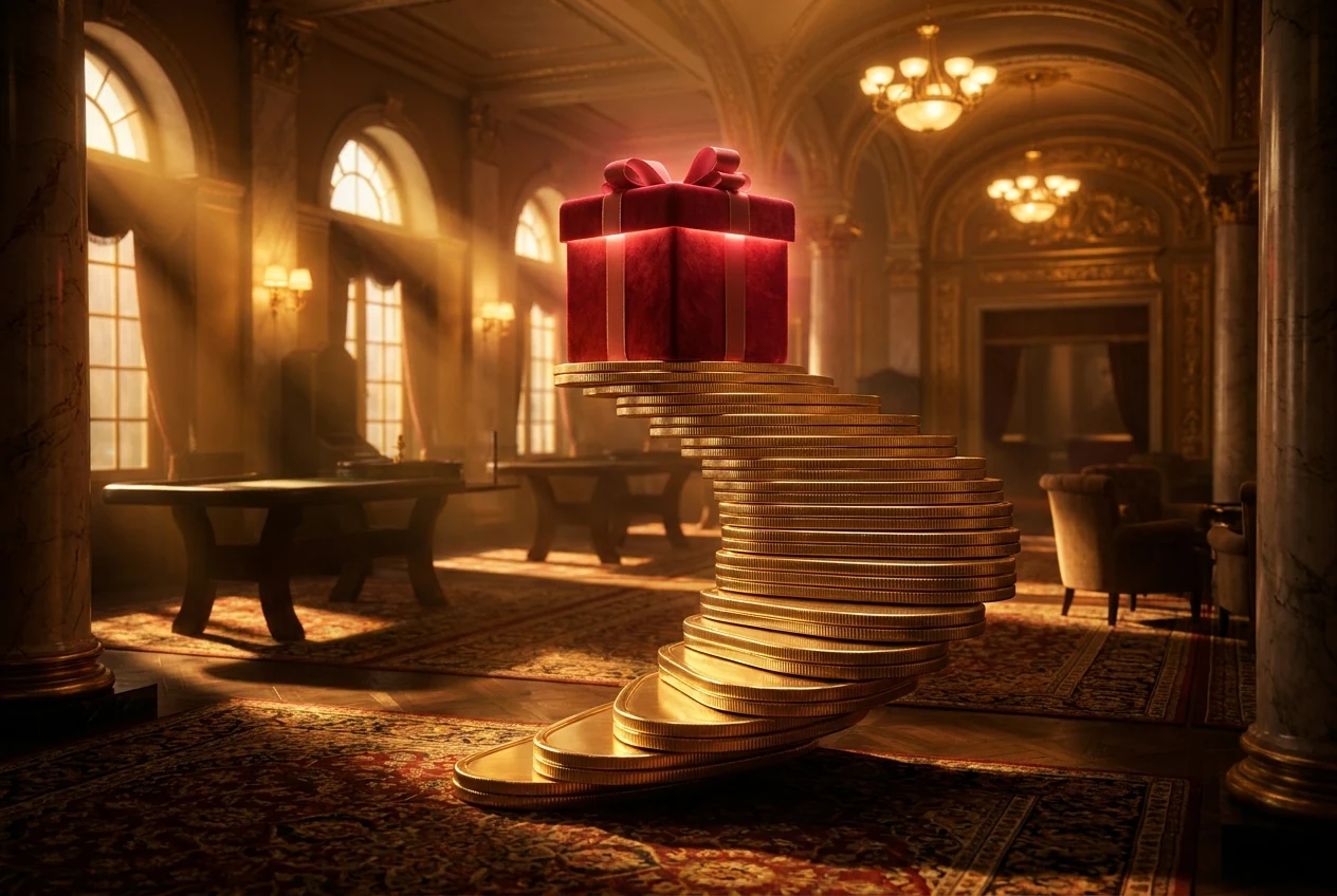 Pack de départ pièces d'or Clic Casino